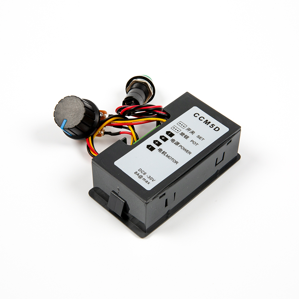 ШИМ регулятор скорости мотора CCM5D с цифровым дисплеем, 6/12/24в